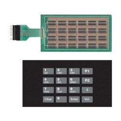 Kit de teclado y superposición de preset Gilbarco M00141B002